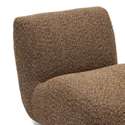 Online Horgans Twill Swivel Chair Brown
