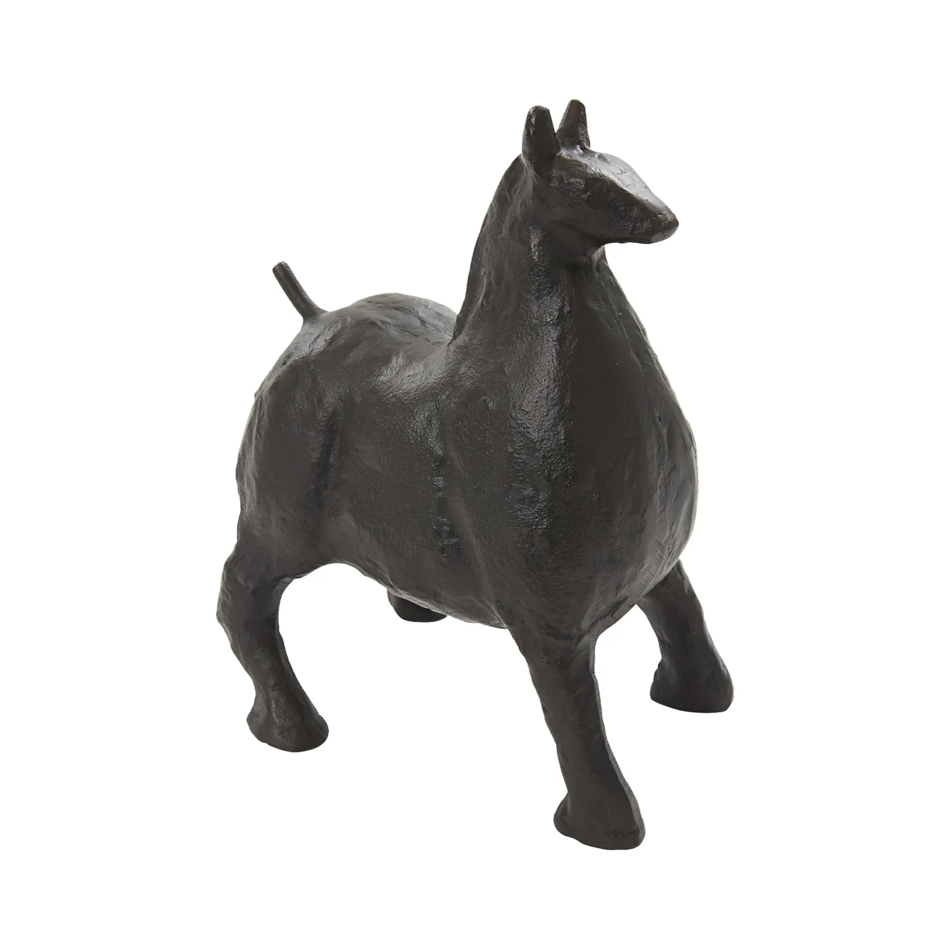 New Horgans Tyr Horse Sculpture Aged Bronze