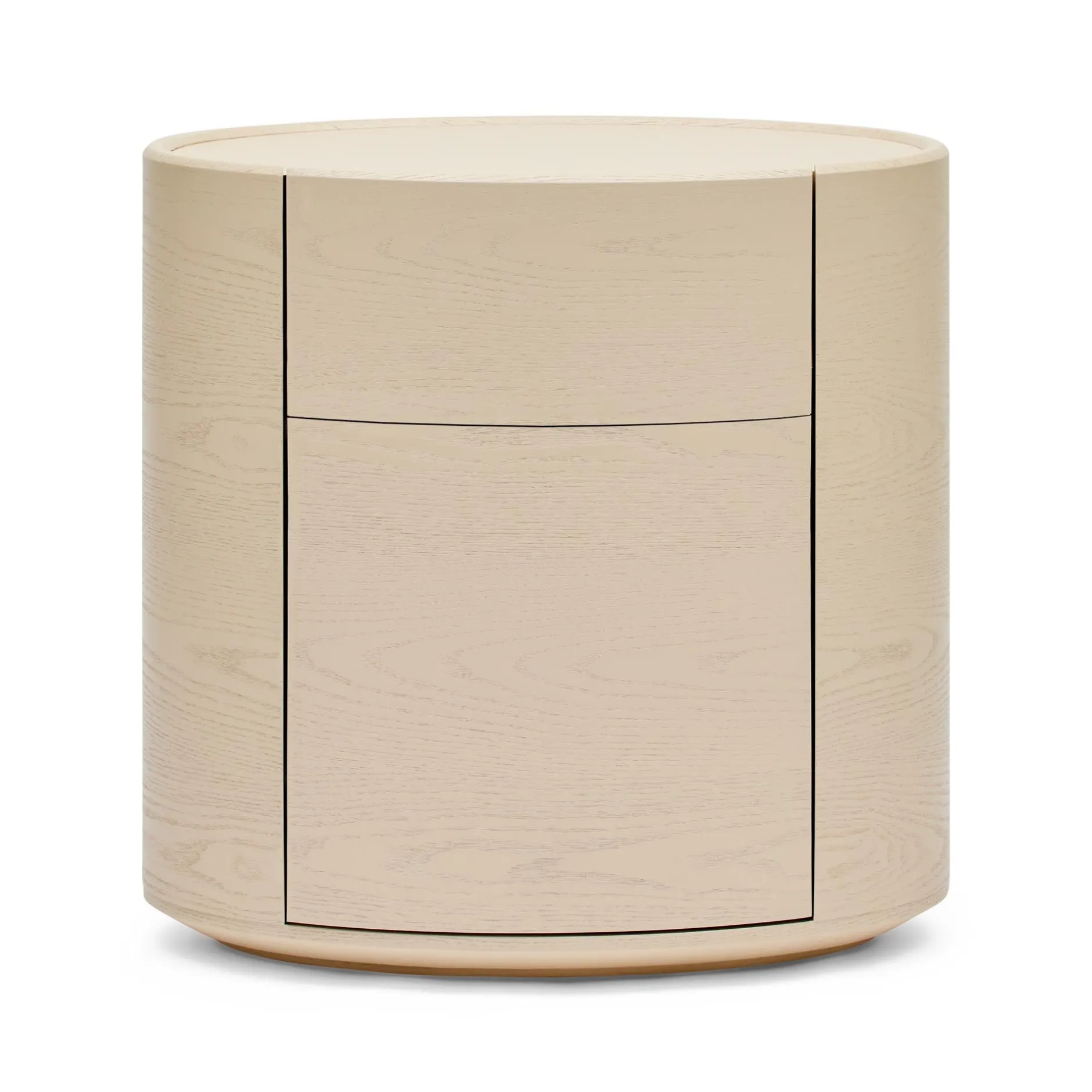 Discount Horgans Veda Oval Bedside Ash White