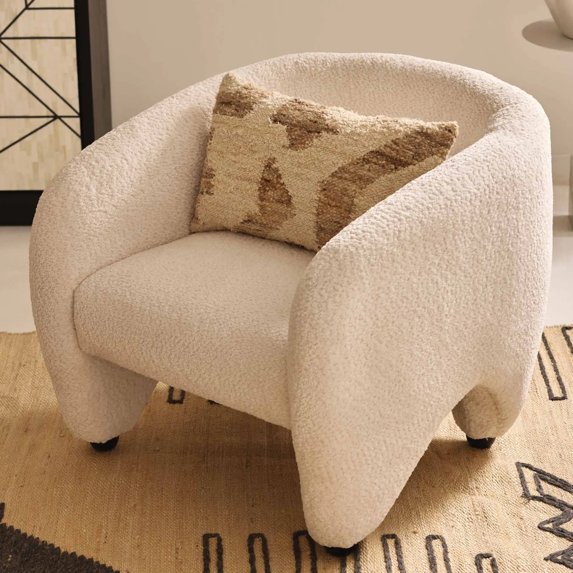 Discount Horgans Vermont Occasional Chair Winter White