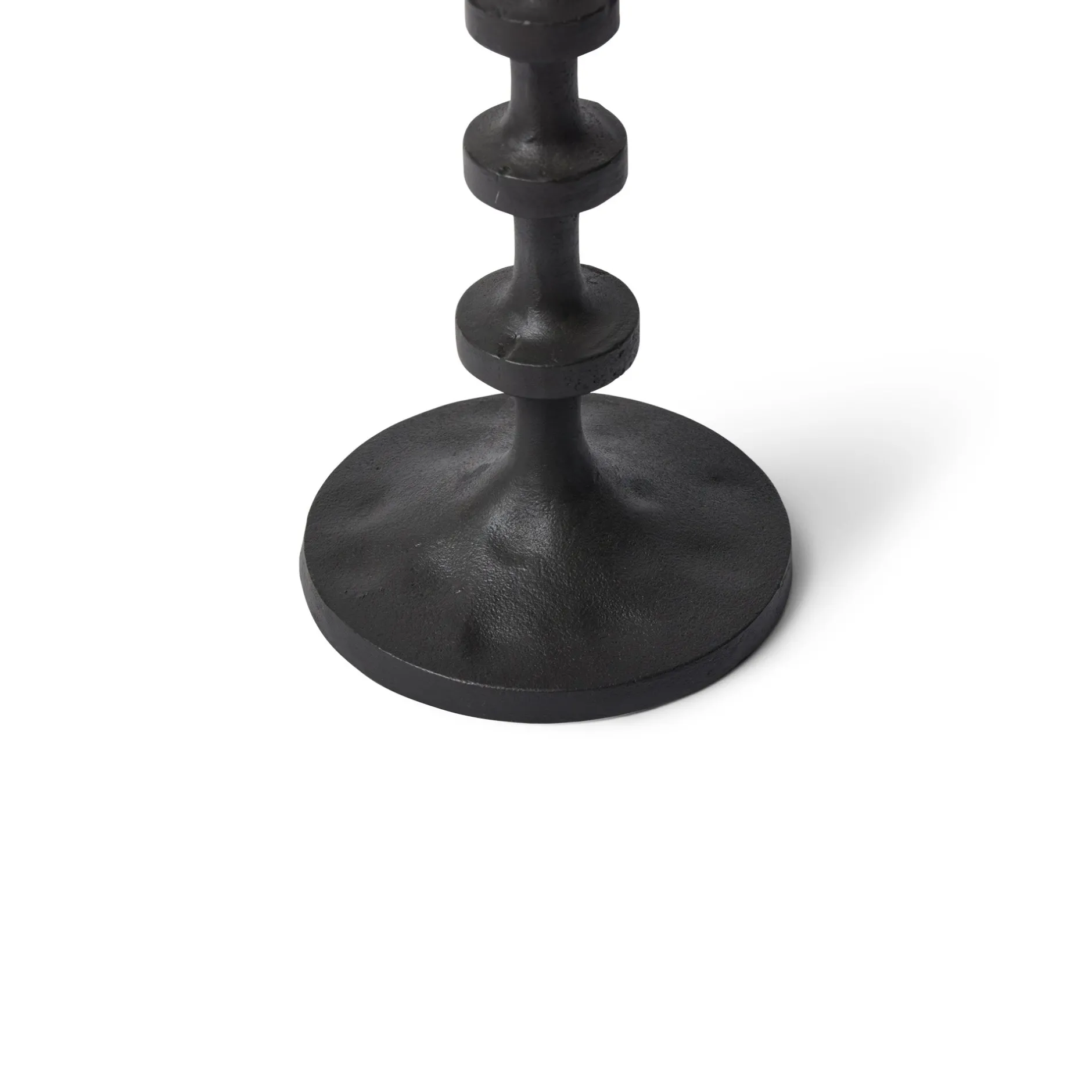 Outlet Horgans Watson Candleholder Black Large Matte Black