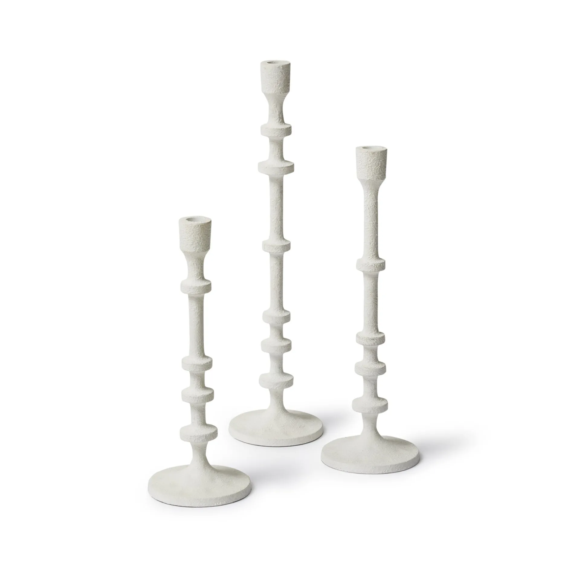 Best Horgans Watson Candleholder White Large Matte White