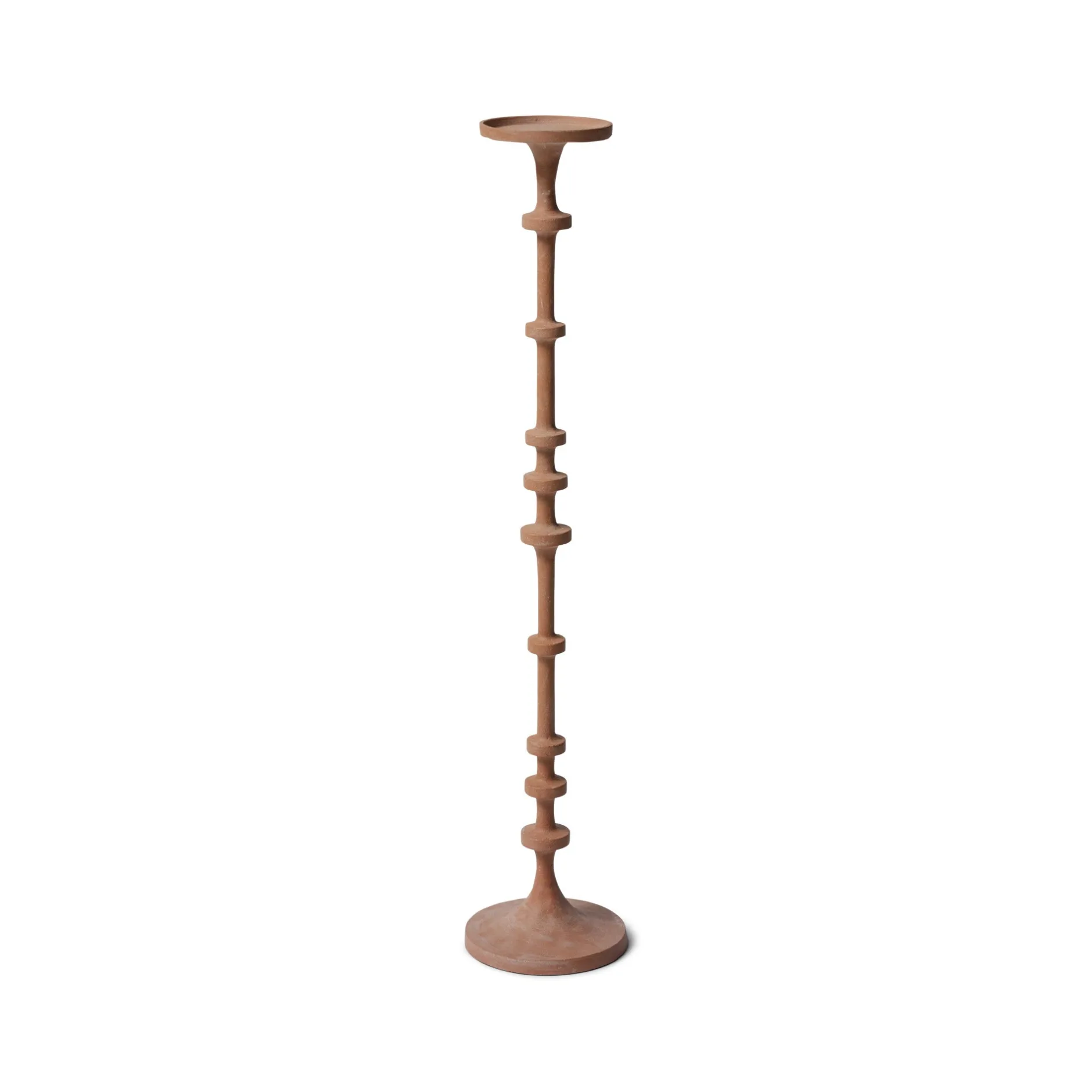 Sale Horgans Watson Pillar Candleholder Large Matte Clay
