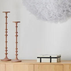 Sale Horgans Watson Pillar Candleholder Large Matte Clay