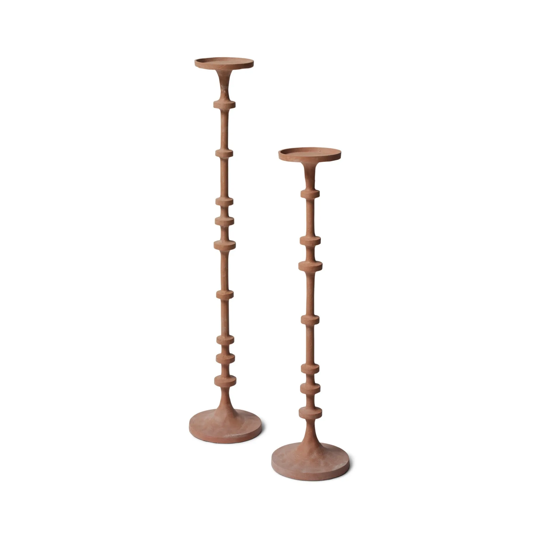Sale Horgans Watson Pillar Candleholder Large Matte Clay