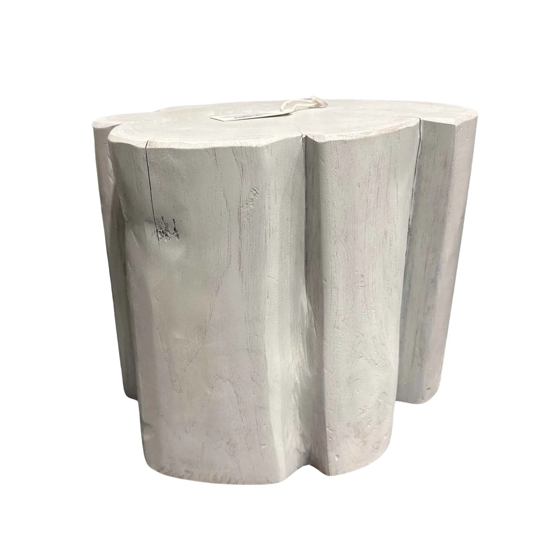 Fashion Horgans Timber Side Table Small Sample White