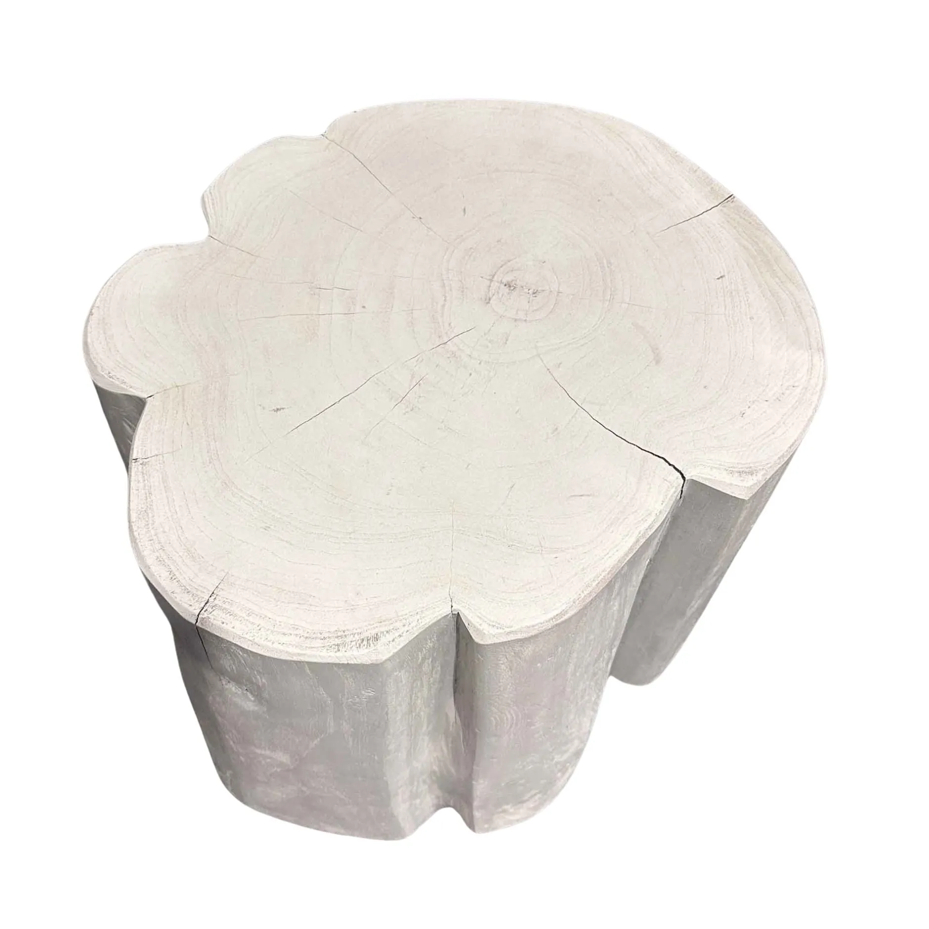Fashion Horgans Timber Side Table Small Sample White