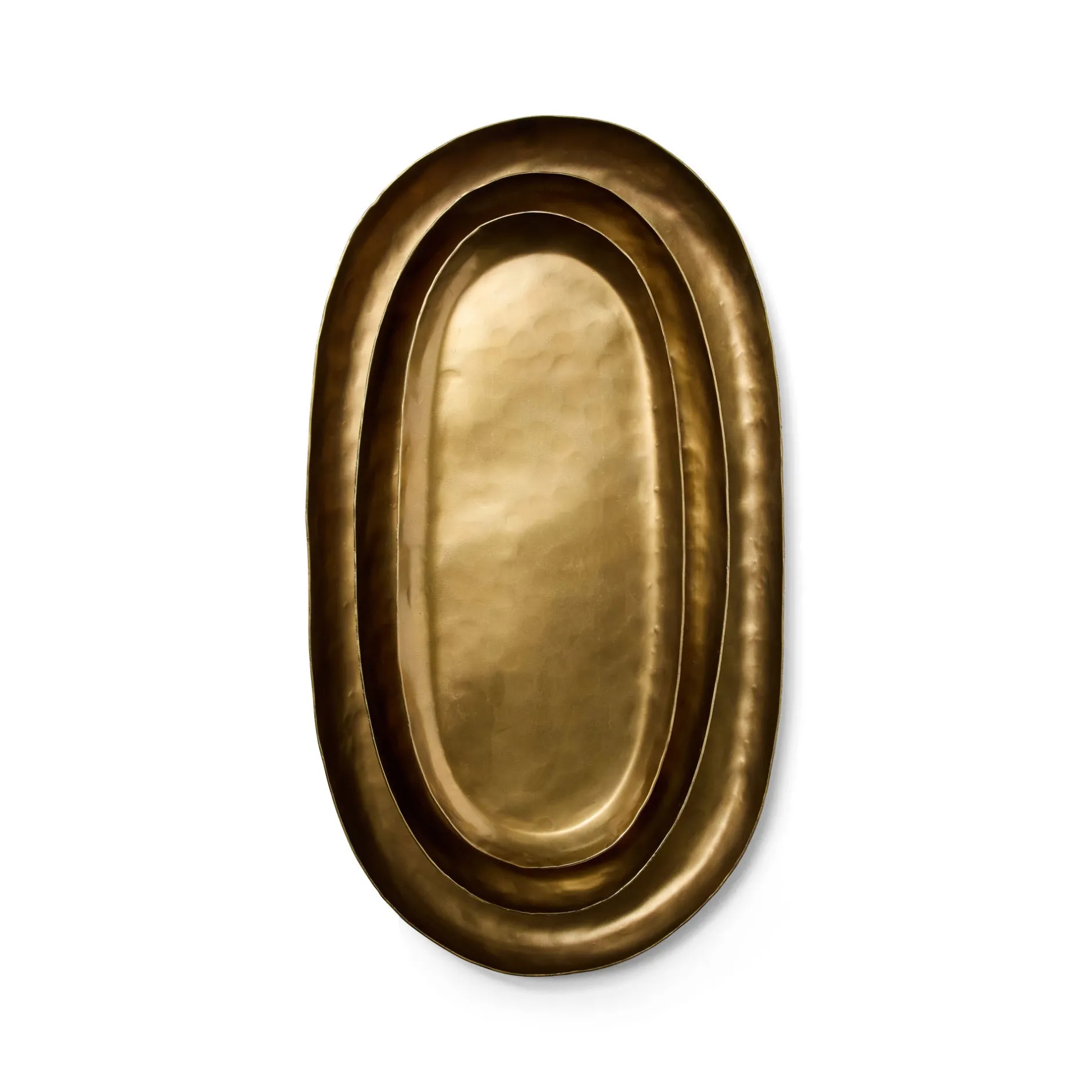 New Horgans Xander Tray Set Brass