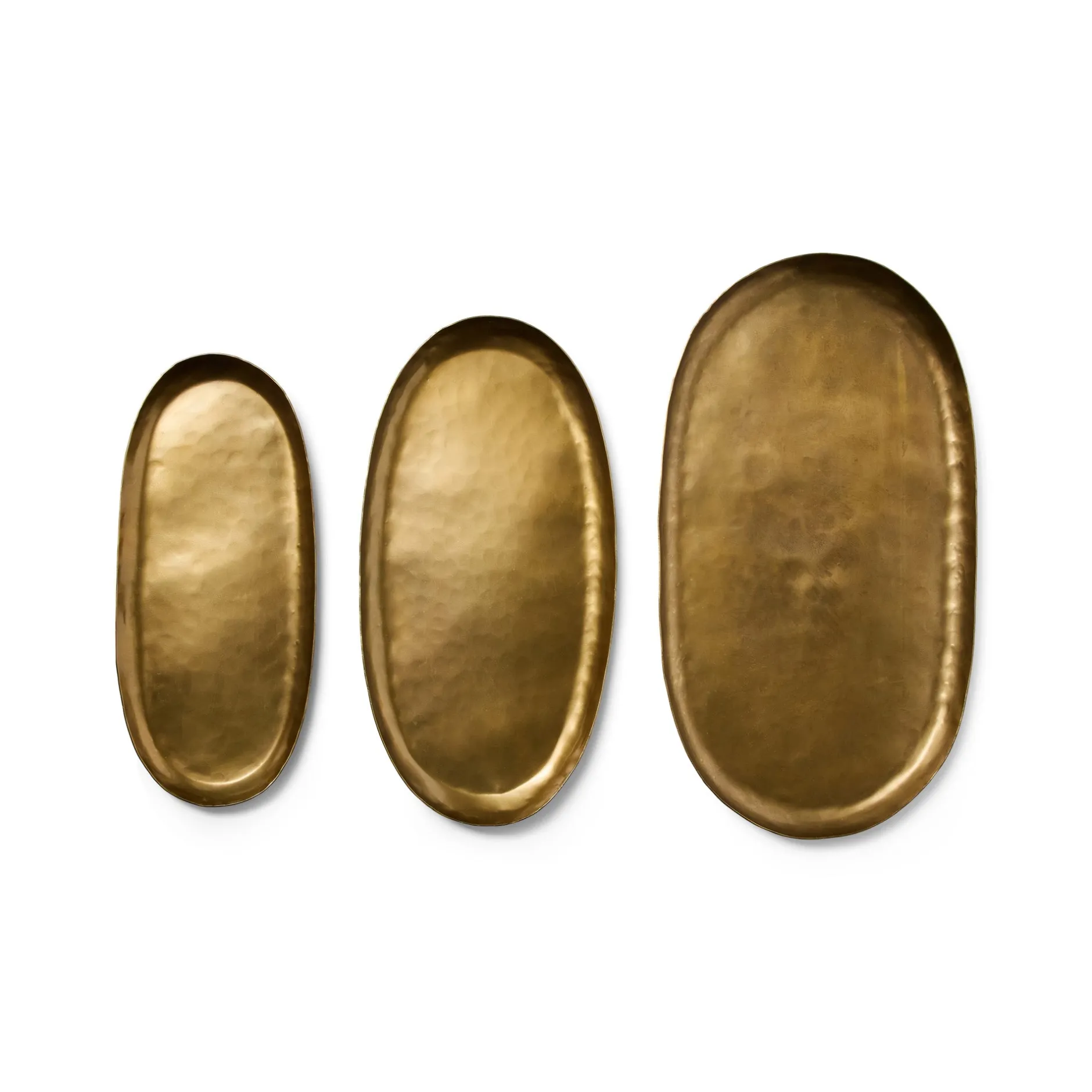 New Horgans Xander Tray Set Brass