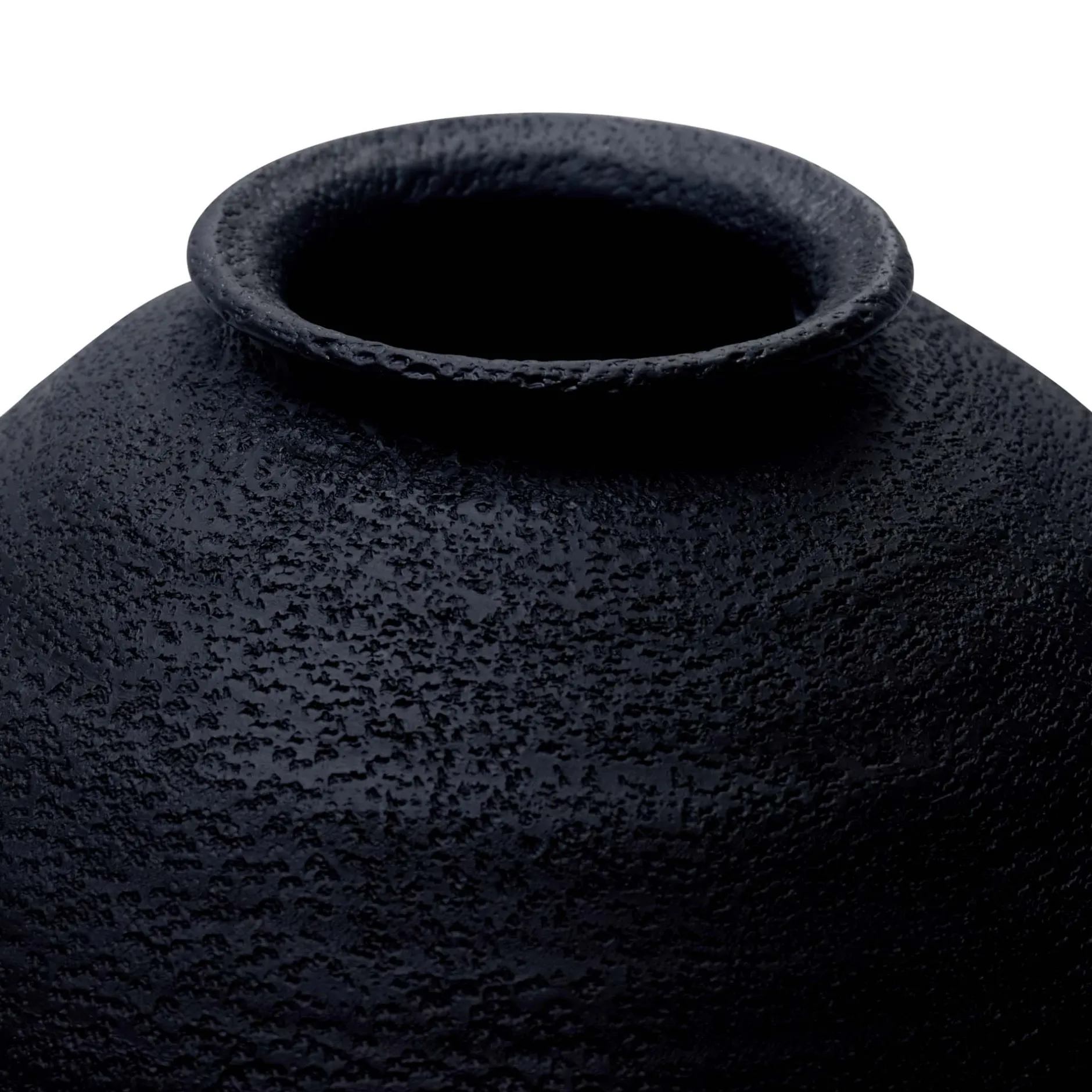 New Horgans Yoshi Vase Black