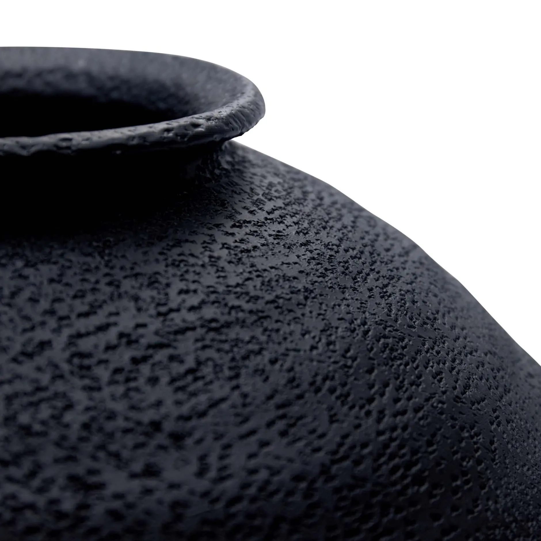 New Horgans Yoshi Vase Black