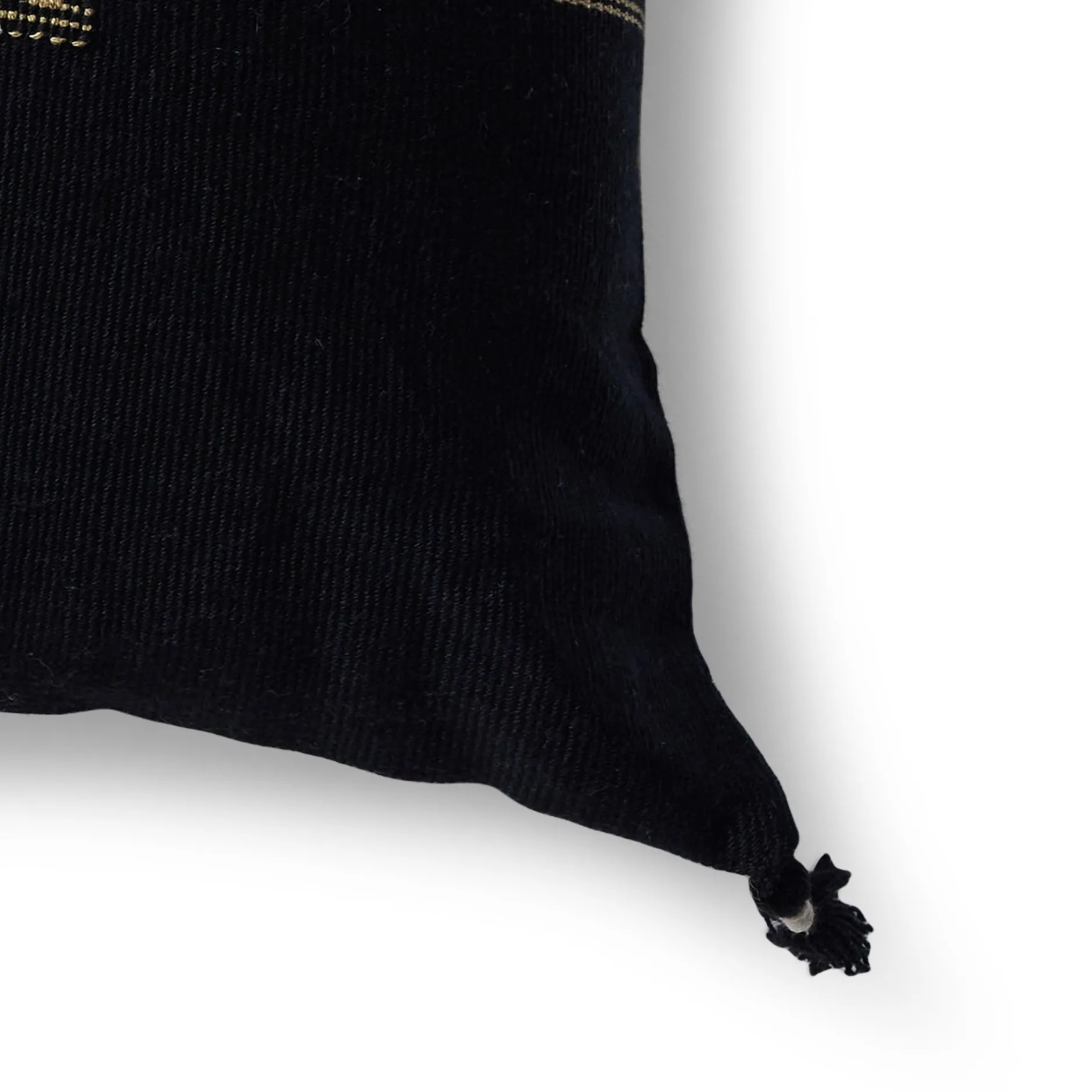 Discount Horgans Yuma Handwoven Cushion 60x40 Black