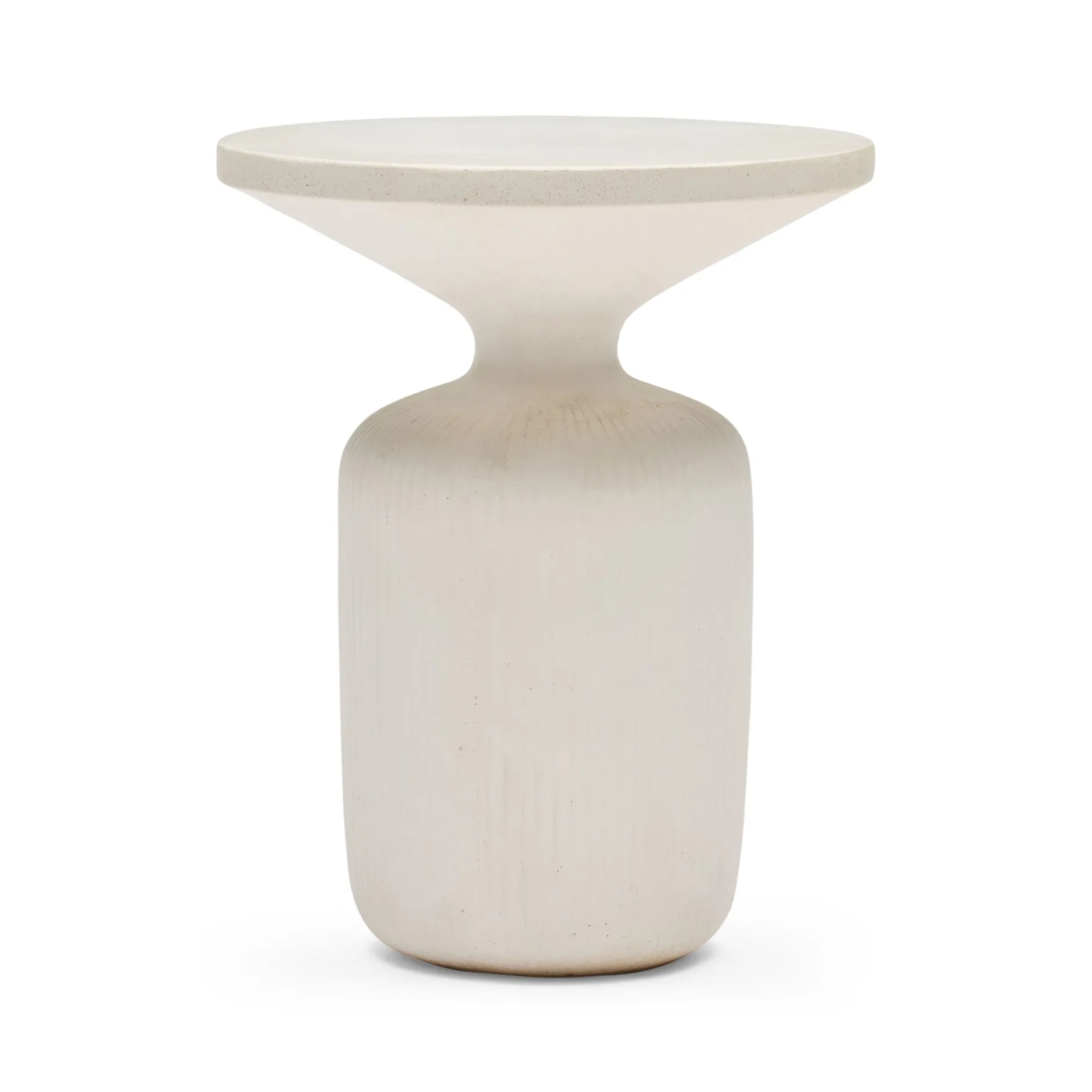 Discount Horgans Zadra Outdoor Side Table White