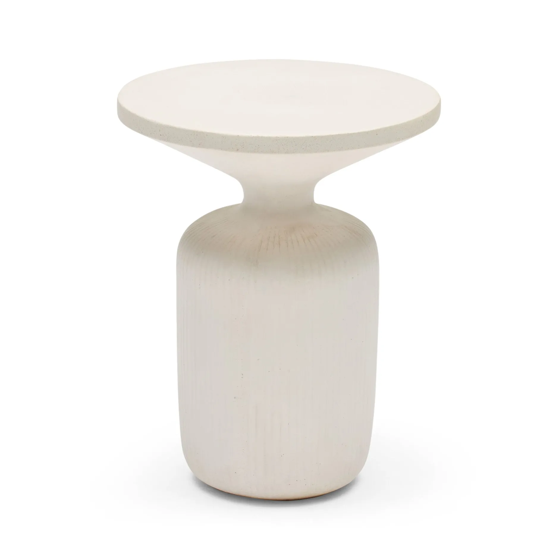 Discount Horgans Zadra Outdoor Side Table White