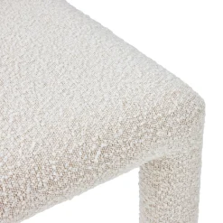 Clearance Horgans Zara Dining Chair Cream Cream Boucle
