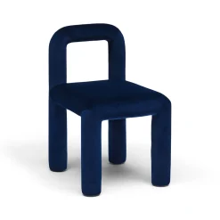 Sale Horgans Zara Dining Chair Navy Navy Velvet
