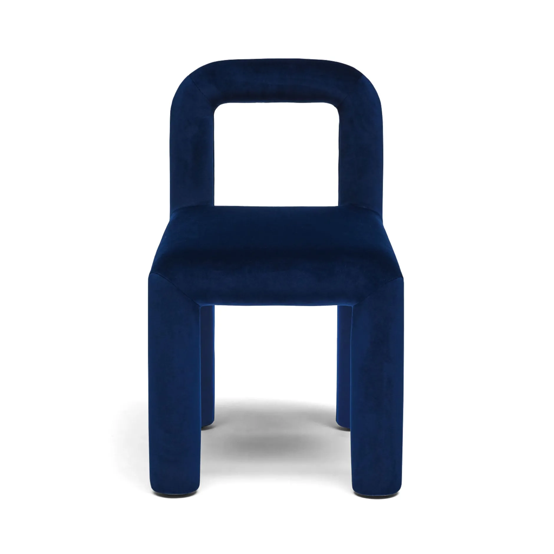 Sale Horgans Zara Dining Chair Navy Navy Velvet