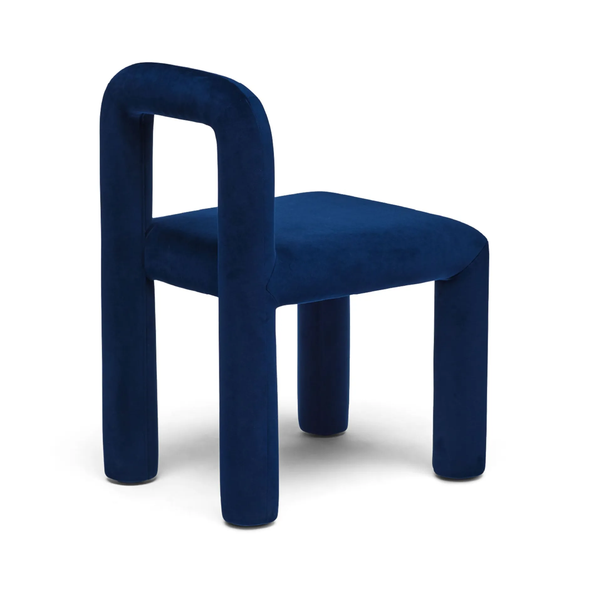 Sale Horgans Zara Dining Chair Navy Navy Velvet