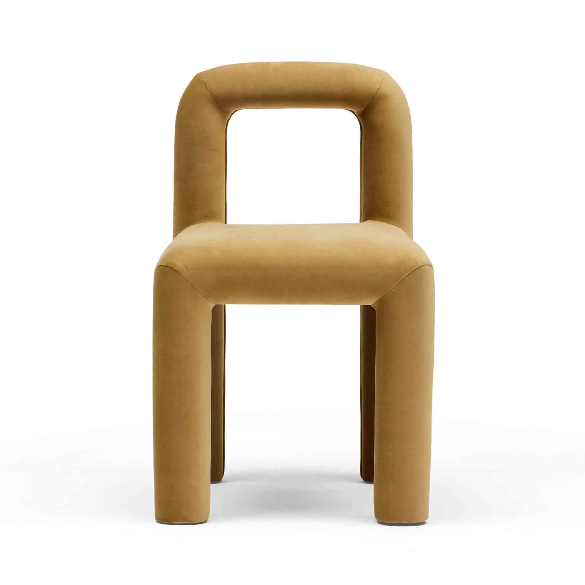 Hot Horgans Zara Dining Chair Sand Sand Velvet