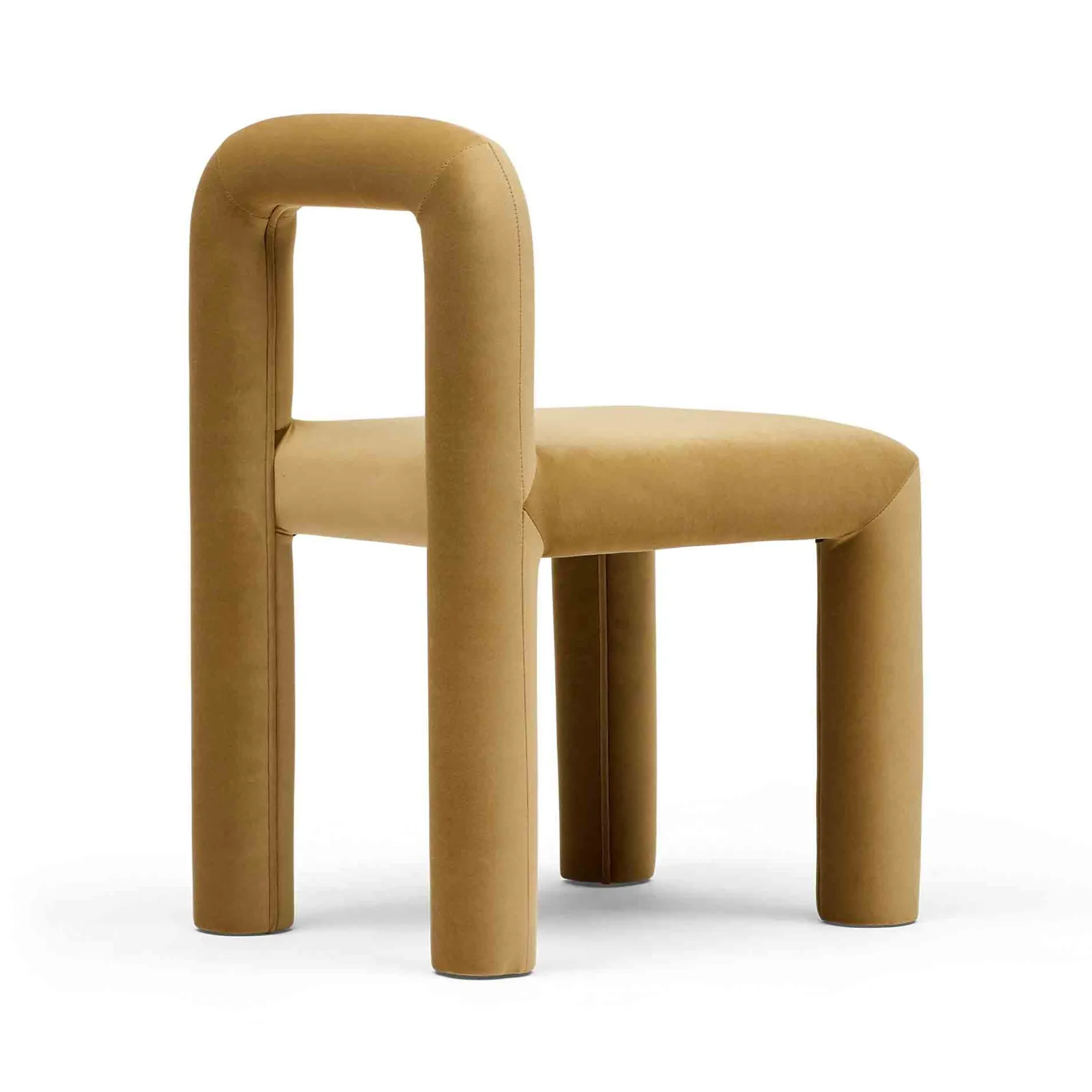 Hot Horgans Zara Dining Chair Sand Sand Velvet