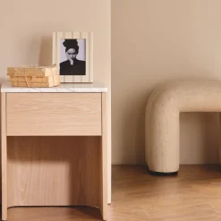 Online Horgans Zara Ottoman Small Ivory