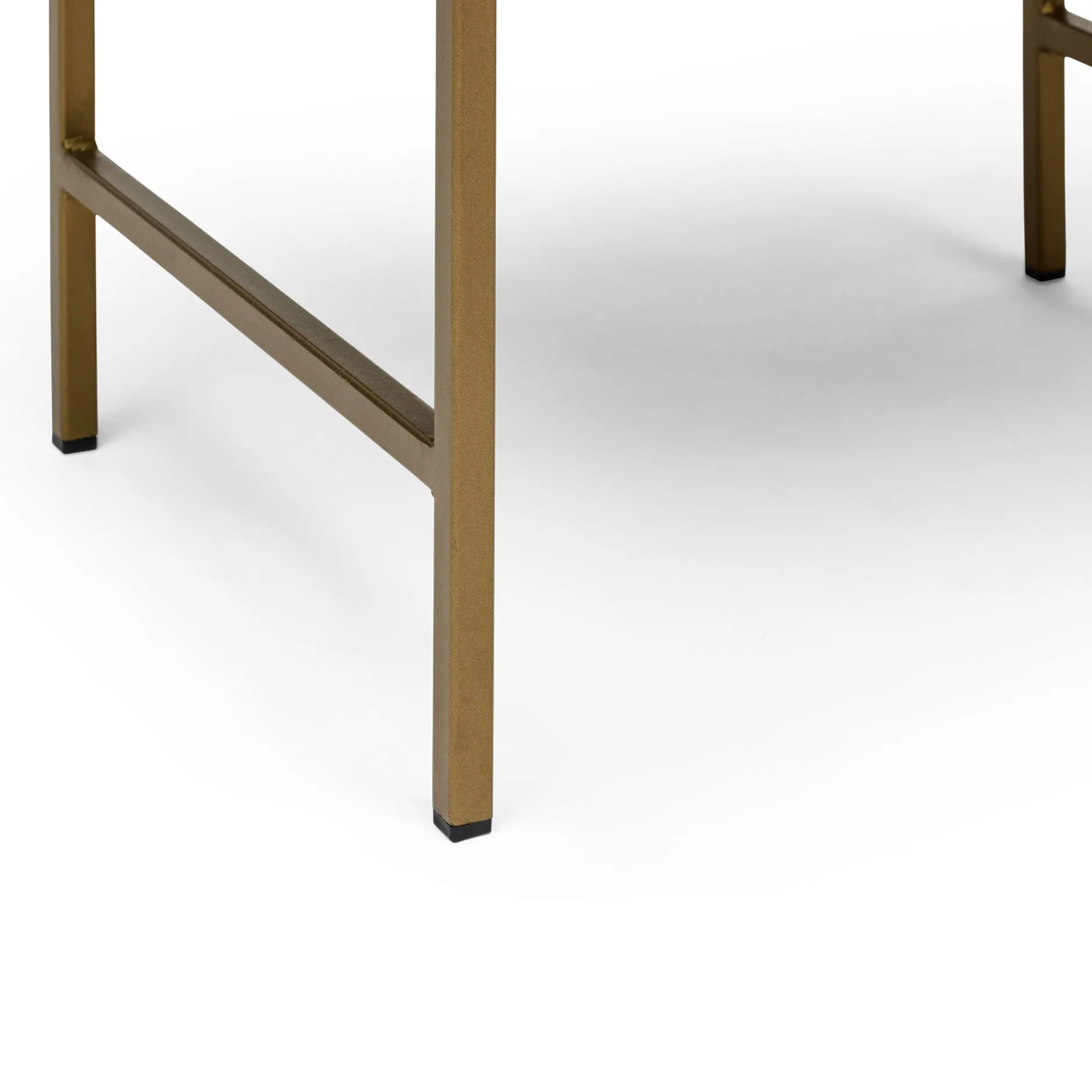 Best Horgans Zephyr Bone Inlay Bedside Navy, White & Antique Gold