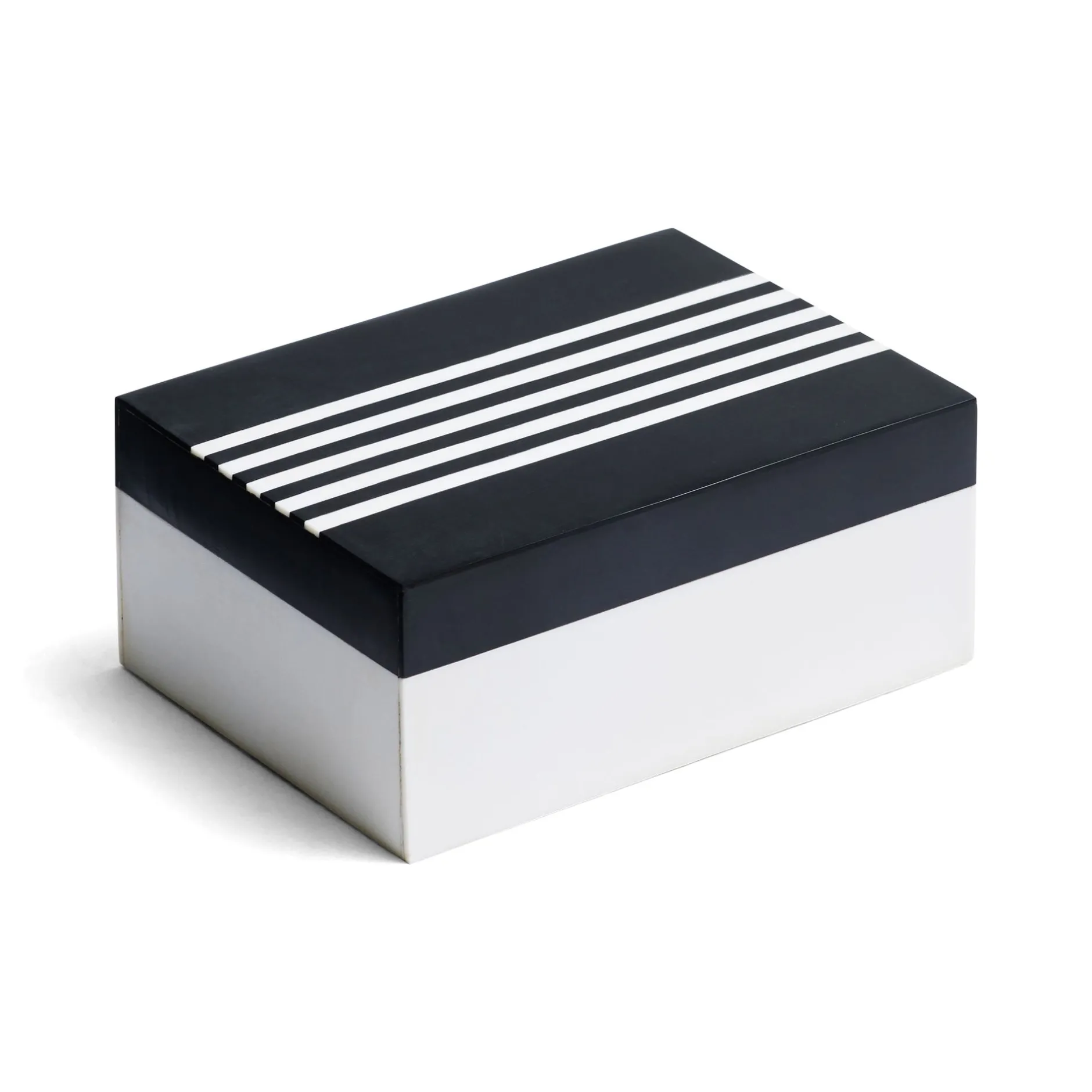 Clearance Horgans Zuri Box Rectangle White & Black